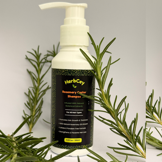 HerbCey Rosemary Castor Shampoo