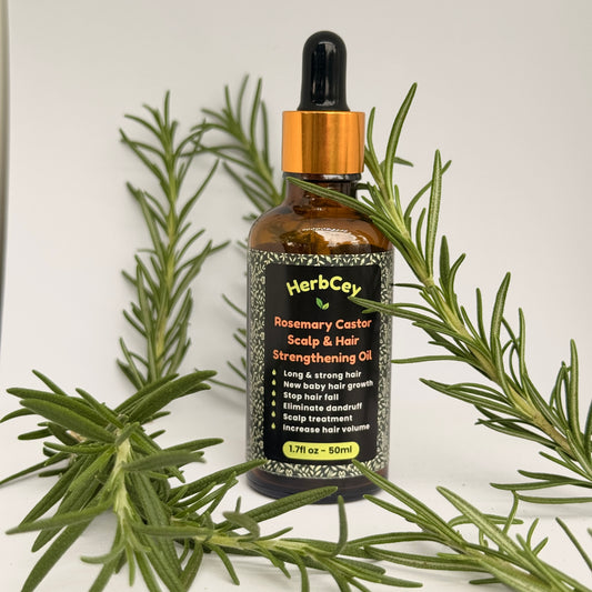HerbCey Rosemary Castor Oil