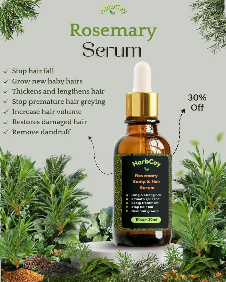HerbCey Rosemary Hair Serum