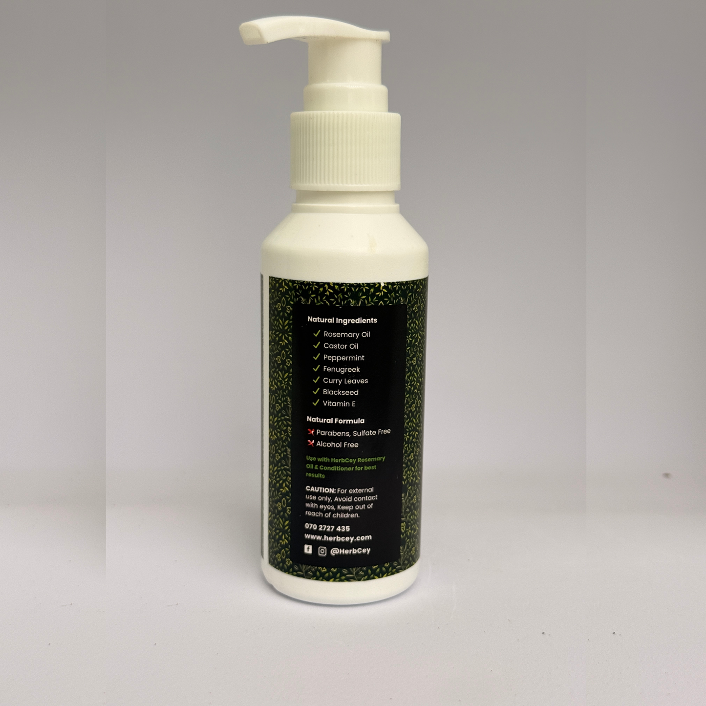 HerbCey Rosemary Castor Shampoo
