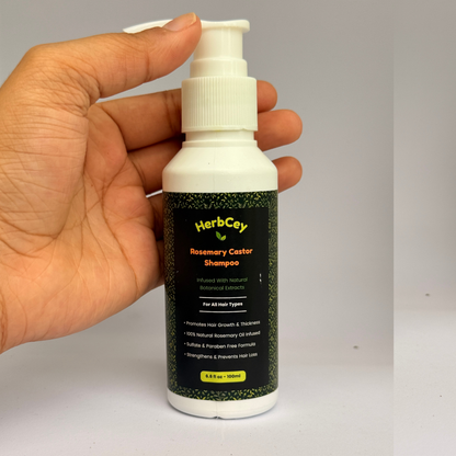 HerbCey Rosemary Castor Shampoo