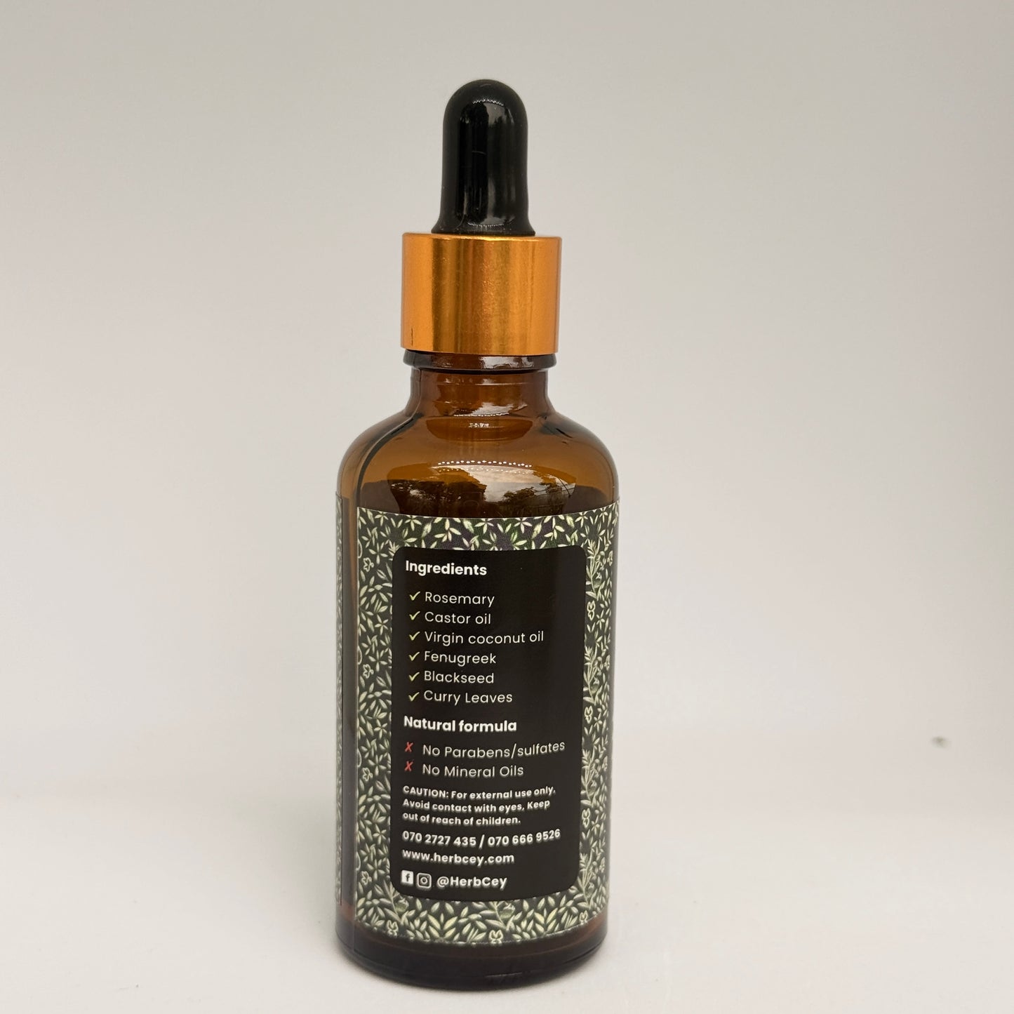 HerbCey Rosemary Castor Oil